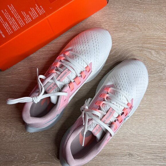 Nike Air Zoom Pegasus 38 Sail Ocean Cube Pink Crimson - Picture 6 of 11